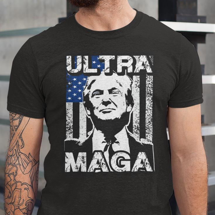 Ultra Maga And Proud Of It V26 Unisex Jersey Short Sleeve Crewneck Tshirt