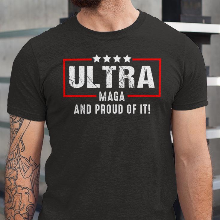 Ultra Maga And Proud Of It V27 Unisex Jersey Short Sleeve Crewneck Tshirt