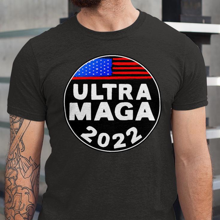 Ultra Maga Donald Trump Joe Biden America Unisex Jersey Short Sleeve Crewneck Tshirt