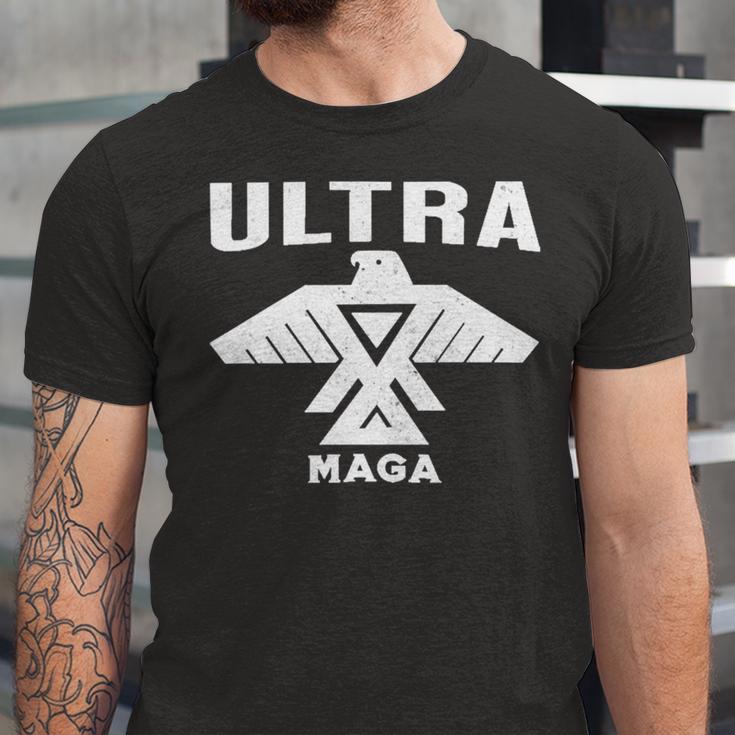 Ultra Maga Make America Great Again Proud Ultra Maga Ultra Maga Funny Unisex Jersey Short Sleeve Crewneck Tshirt