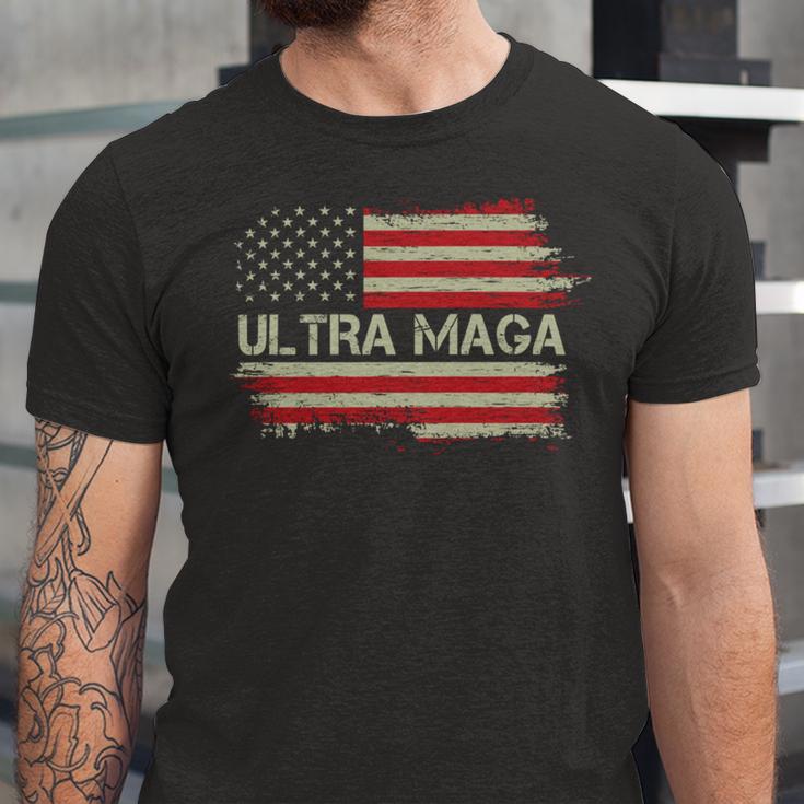 Ultra Maga Trump V2 Unisex Jersey Short Sleeve Crewneck Tshirt