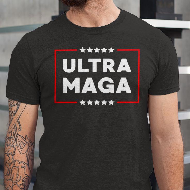 Ultra Maga Trump V3 Unisex Jersey Short Sleeve Crewneck Tshirt