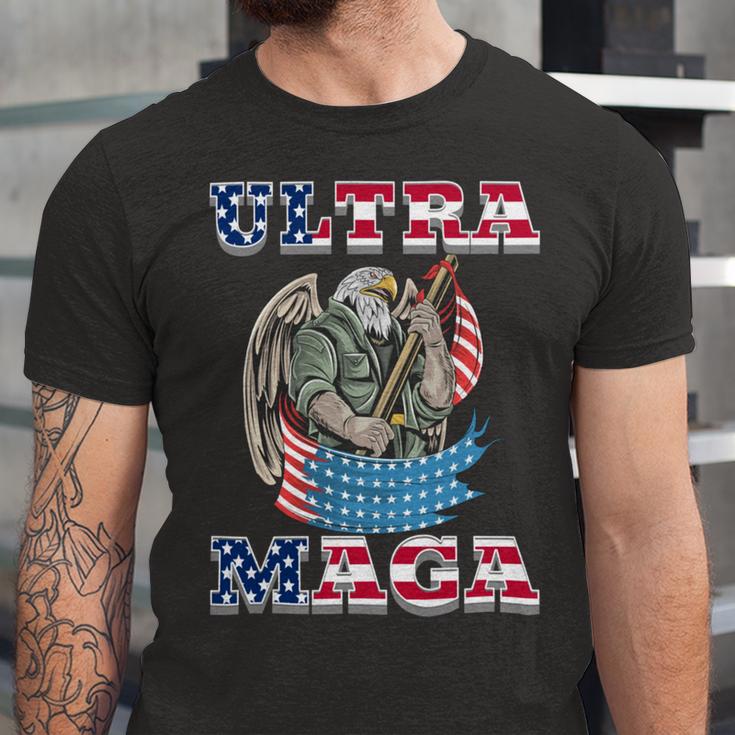 Ultra Maga Tshirts Unisex Jersey Short Sleeve Crewneck Tshirt