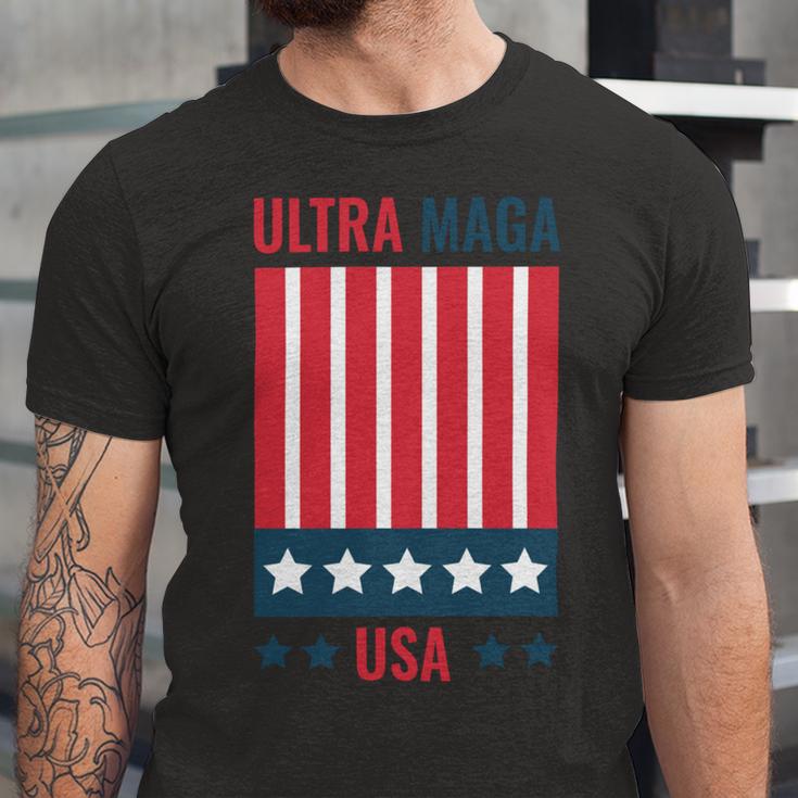 Ultra Maga Usa Unisex Jersey Short Sleeve Crewneck Tshirt