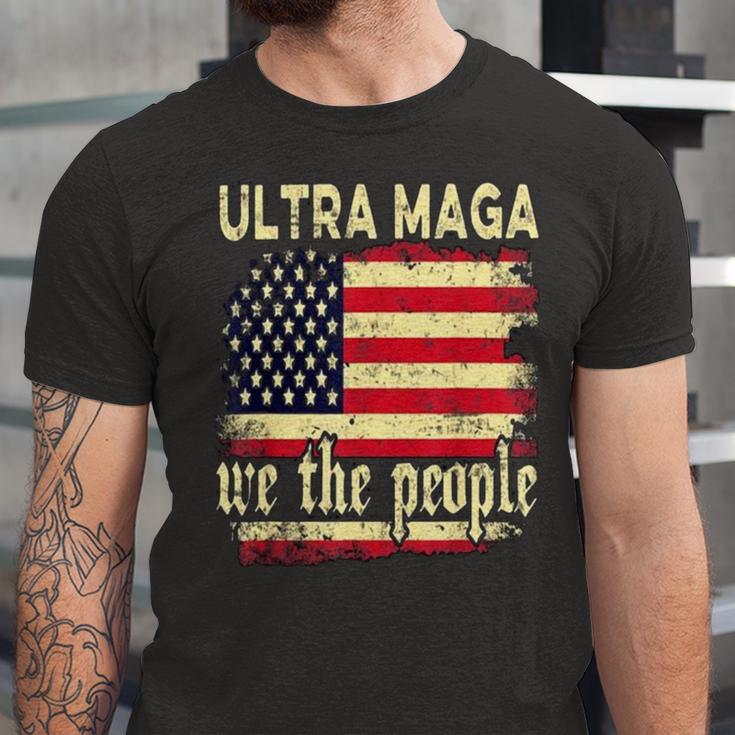 Ultra Maga We The People Vintage Unisex Jersey Short Sleeve Crewneck Tshirt