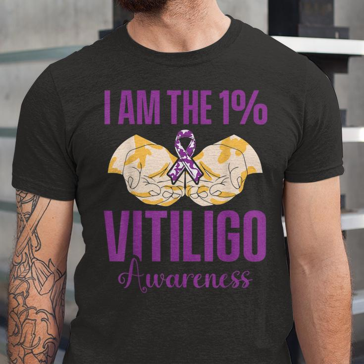 Vitiligo Awareness One Vitiligo Awareness Unisex Jersey Short Sleeve Crewneck Tshirt