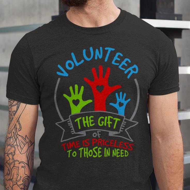 Volunteer - The Of Time Is Priceless 54 Trending Shirt Unisex Jersey Short Sleeve Crewneck Tshirt