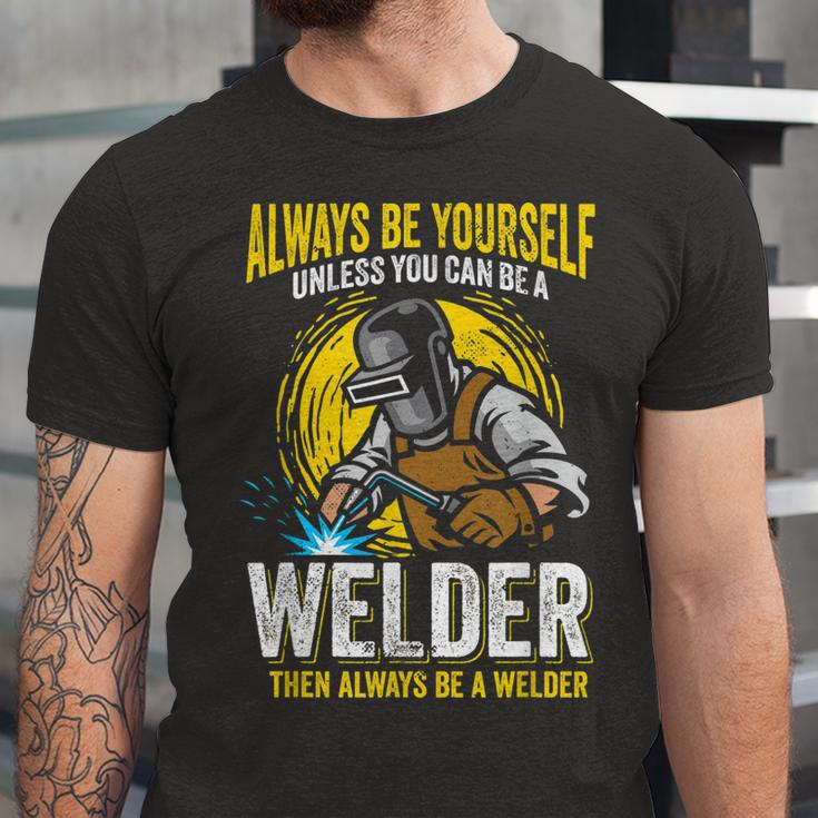 Welder Clothes For Men Funny Welding V2 Unisex Jersey Short Sleeve Crewneck Tshirt
