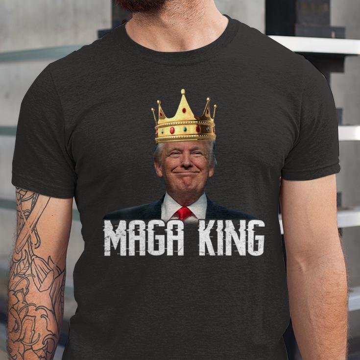 Womens Maga King Shirt The Great Maga King Trump Ultra Maga Unisex Jersey Short Sleeve Crewneck Tshirt