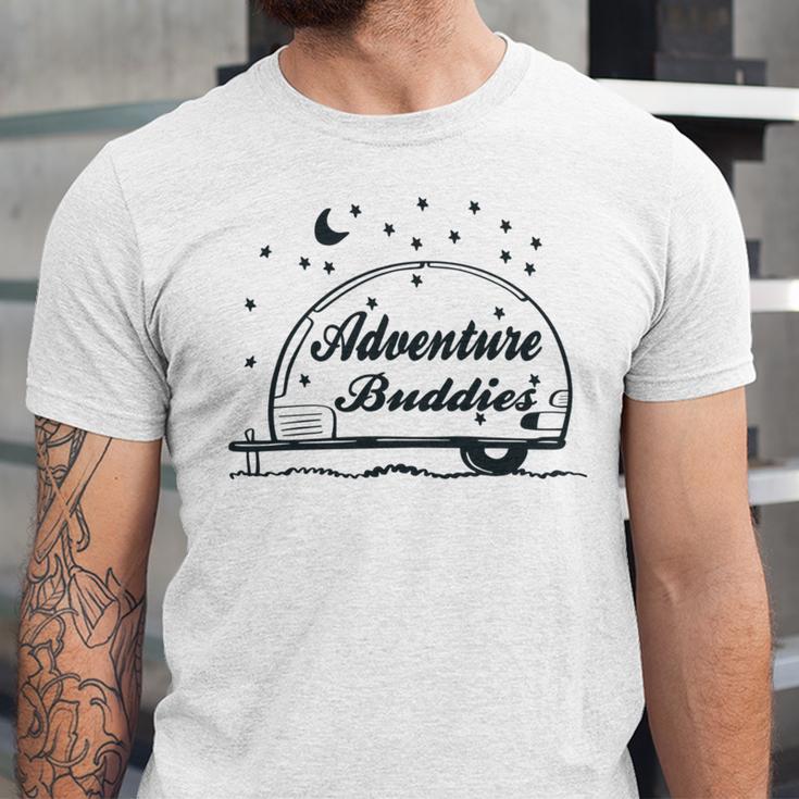 Adventure Buddies Couples Adventure Gift Travel Gift Road Trip Gift Gift For Family Travel Unisex Jersey Short Sleeve Crewneck Tshirt