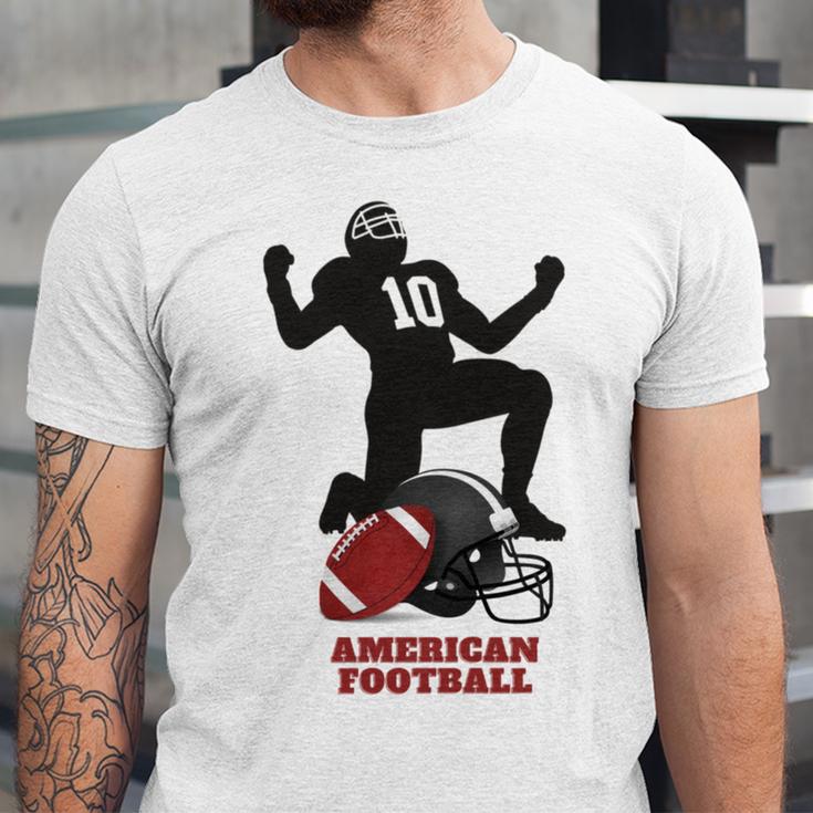 American Football Unisex Jersey Short Sleeve Crewneck Tshirt