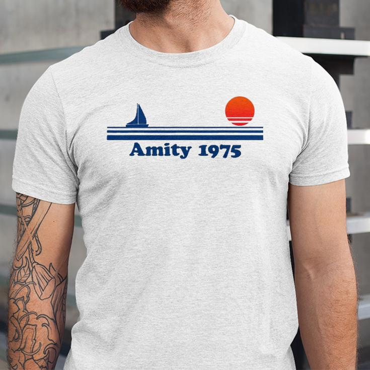 Amity Island Bait And Tackle Retro Fishing Jersey T-Shirt