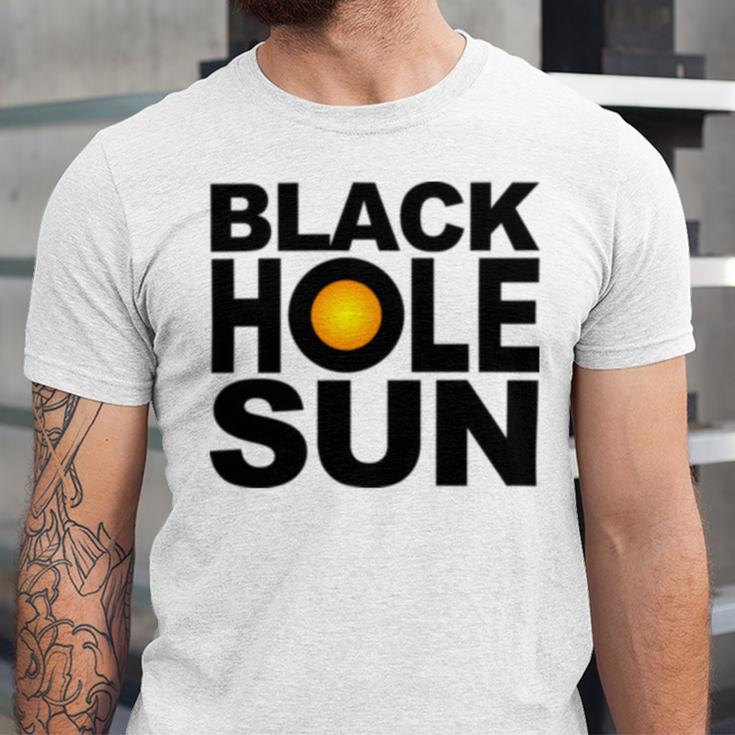 Black Hole Sun Unisex Jersey Short Sleeve Crewneck Tshirt