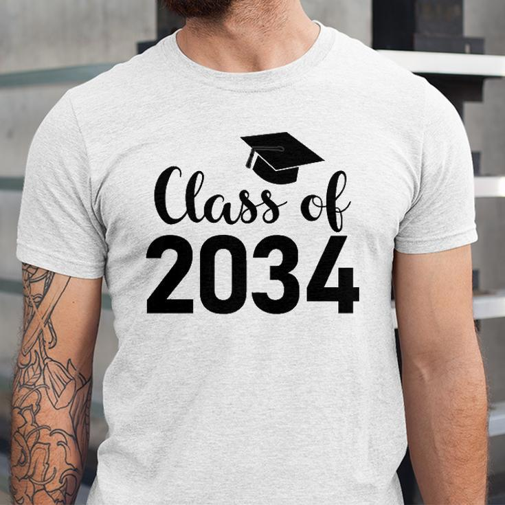 Class Of 2034 Grow With Me Handprints Go On The Back Jersey T-Shirt