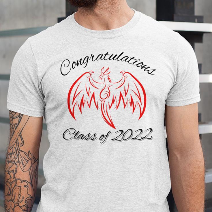 Congratulations Class Of 2022 Dragon Unisex Jersey Short Sleeve Crewneck Tshirt