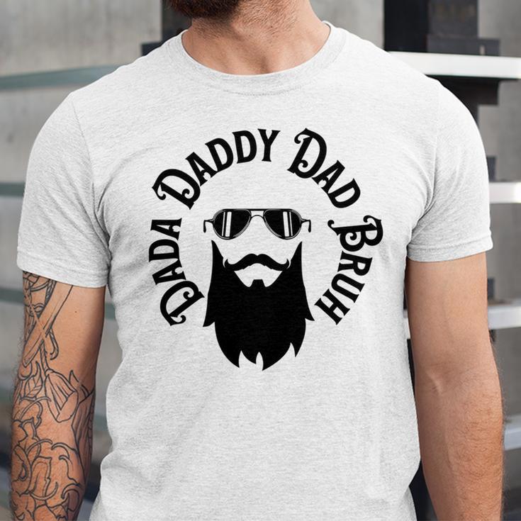 Dada Daddy Dad Bruh - Dad Dude Unisex Jersey Short Sleeve Crewneck Tshirt