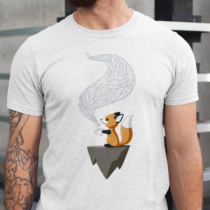 Fox Tea Unisex Jersey Short Sleeve Crewneck Tshirt