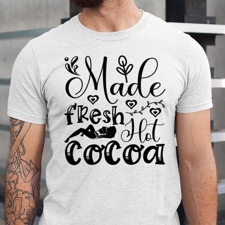 Fresh Hot Cocoa Unisex Jersey Short Sleeve Crewneck Tshirt