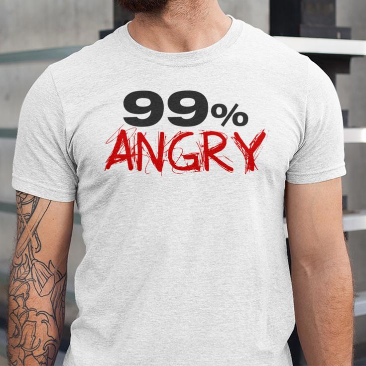 Funny 99 Angry Classic Tshirt V2 Unisex Jersey Short Sleeve Crewneck Tshirt