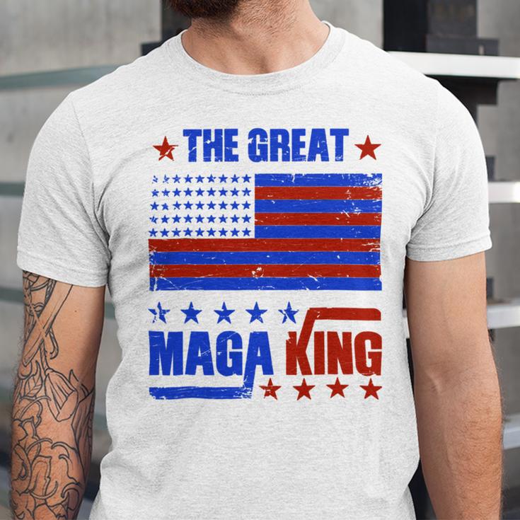 Funny The Return Of The Ultra Maga King Flag Gift Unisex Jersey Short Sleeve Crewneck Tshirt