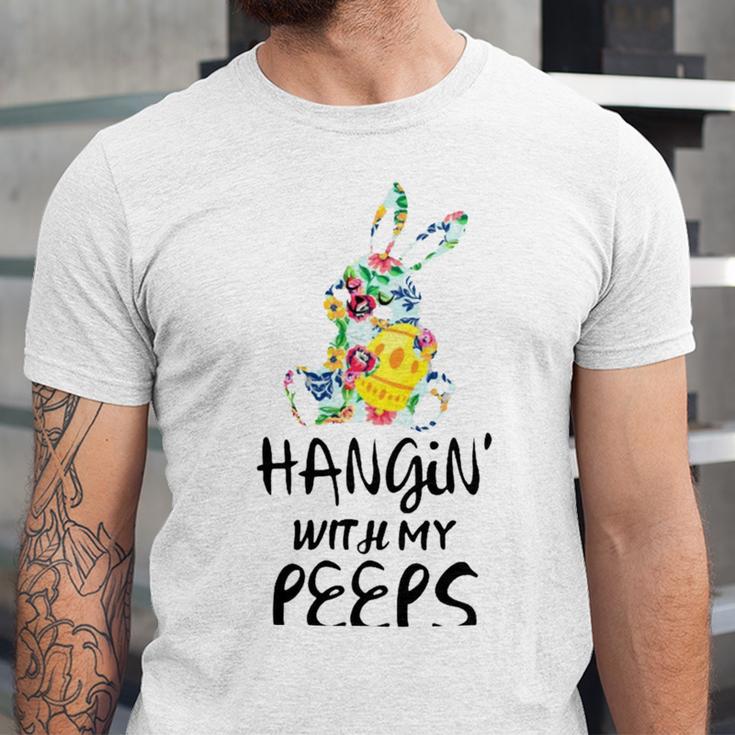 Hangin With My Peeps 837 Shirt Unisex Jersey Short Sleeve Crewneck Tshirt