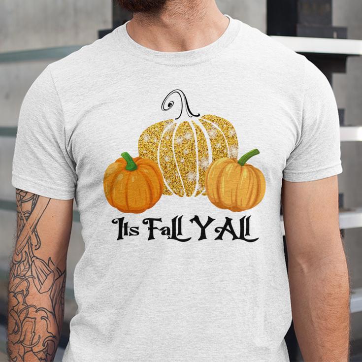 Happy Fall Yall Its Fall Yall Leopard Print Pump V2 Unisex Jersey Short Sleeve Crewneck Tshirt