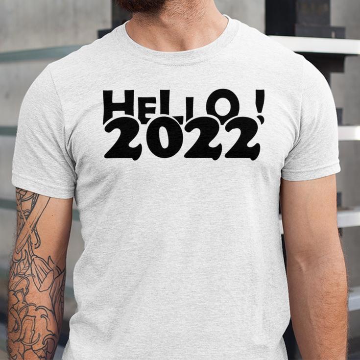 Hello V3 Unisex Jersey Short Sleeve Crewneck Tshirt