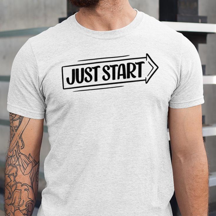 Just Start 98 Trending Shirt Unisex Jersey Short Sleeve Crewneck Tshirt