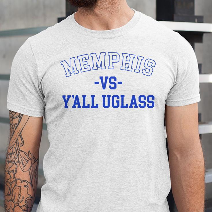 Memphis Vs Yall Uglass Unisex Jersey Short Sleeve Crewneck Tshirt