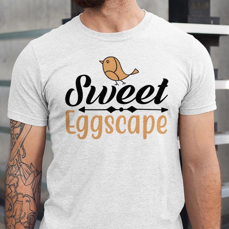 Sweet Eggscape Unisex Jersey Short Sleeve Crewneck Tshirt