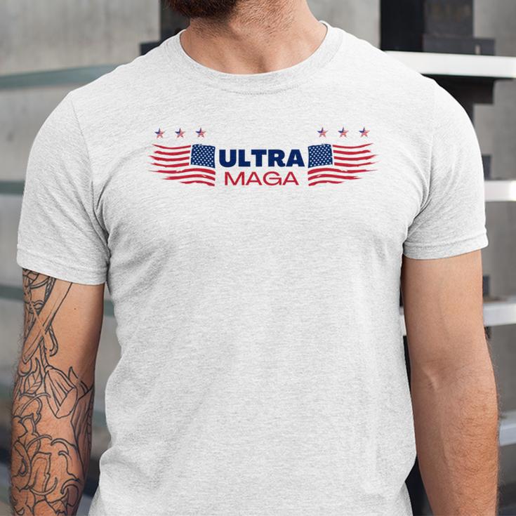 Ulltra Maga Amarican Wings Unisex Jersey Short Sleeve Crewneck Tshirt