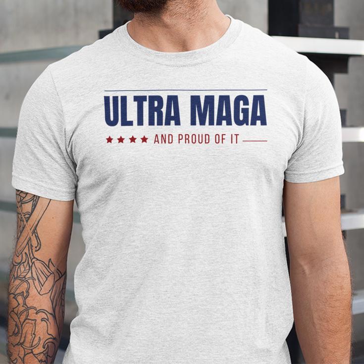 Ultra Maga And Proud Of It V10 Unisex Jersey Short Sleeve Crewneck Tshirt