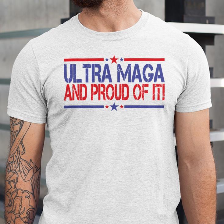 Ultra Maga And Proud Of It V14 Unisex Jersey Short Sleeve Crewneck Tshirt