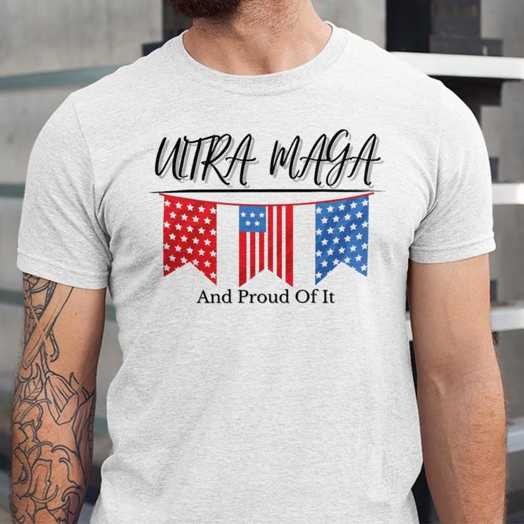 Ultra Maga And Proud Of It V15 Unisex Jersey Short Sleeve Crewneck Tshirt