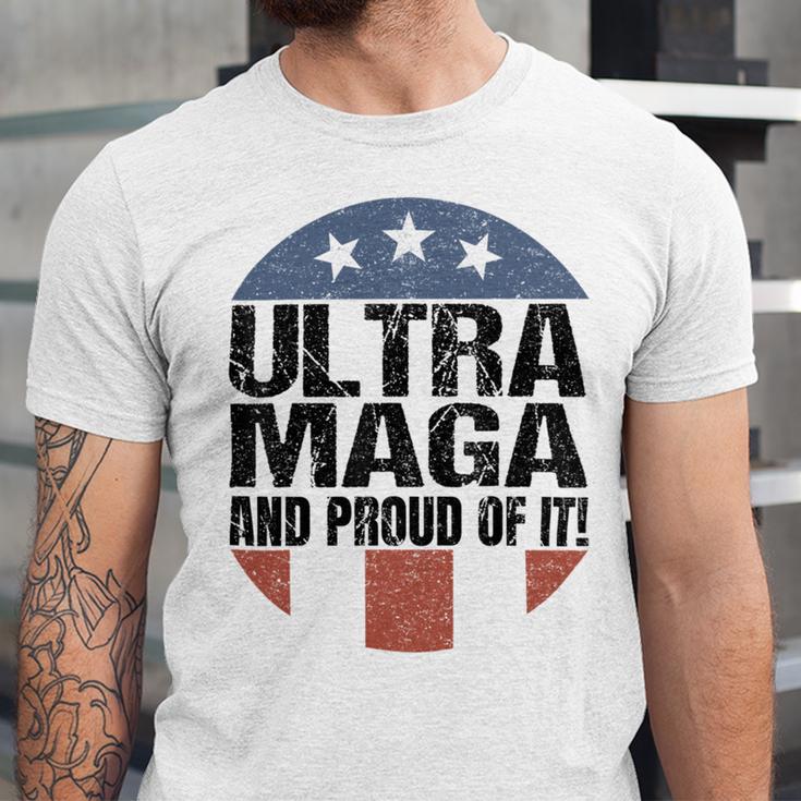 Ultra Maga And Proud Of It V19 Unisex Jersey Short Sleeve Crewneck Tshirt