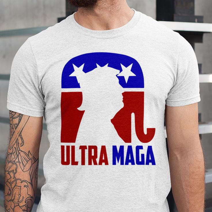 Ultra Maga And Proud Of It V2 Unisex Jersey Short Sleeve Crewneck Tshirt