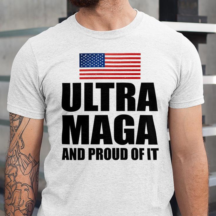 Ultra Maga And Proud Of It V8 Unisex Jersey Short Sleeve Crewneck Tshirt