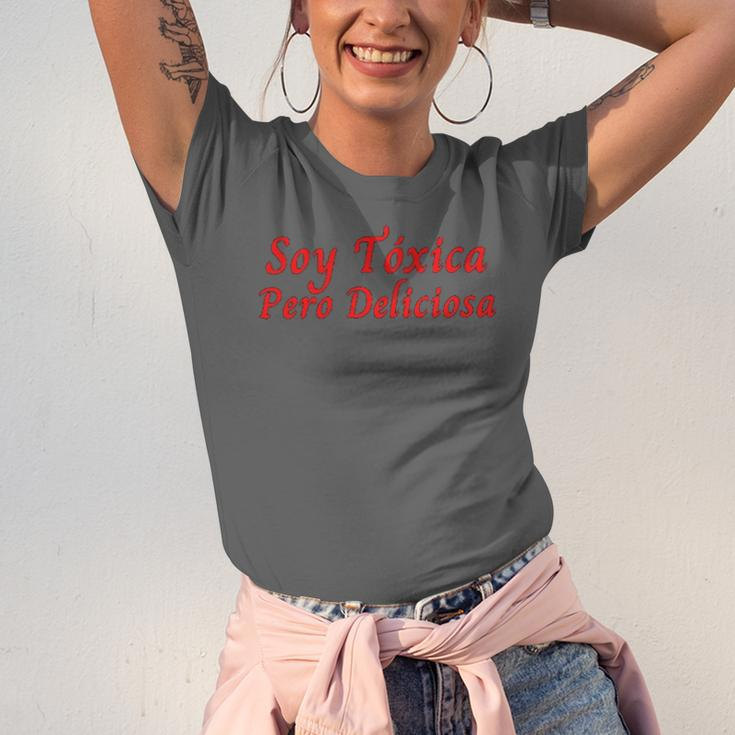 Soy Toxica Pero Deliciosa Para Mujer Latina Jersey T-Shirt