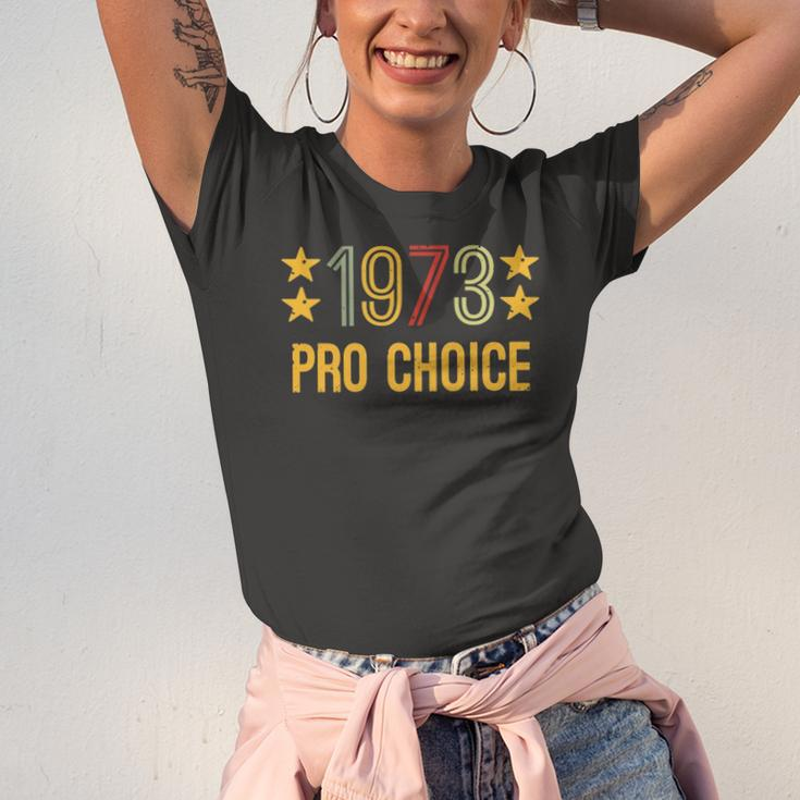 1973 Pro Choice And Vintage Rights Jersey T-Shirt
