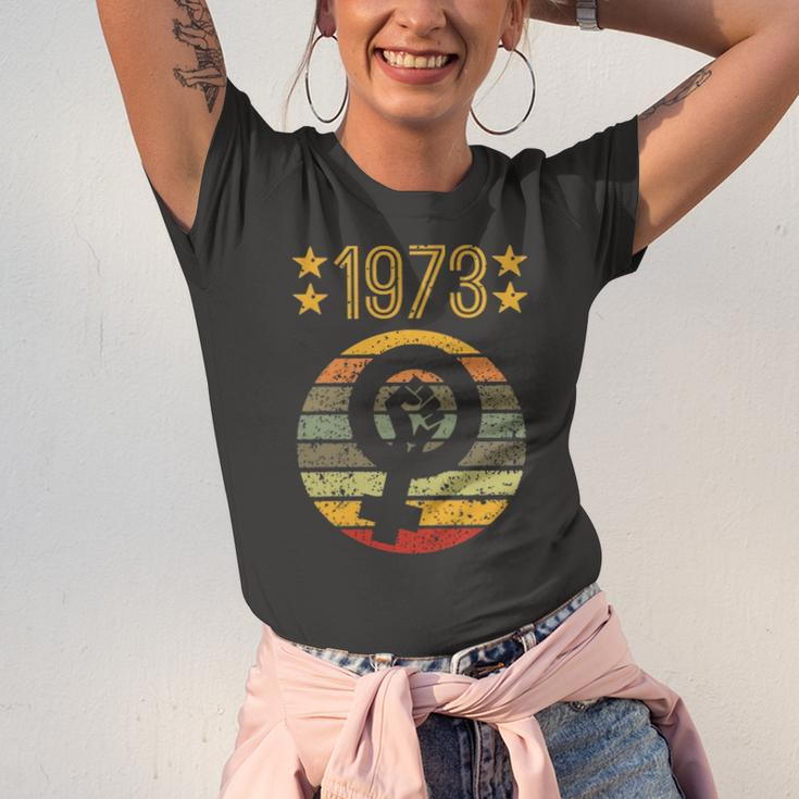 1973 Rights Feminist Vintage Pro Choice Jersey T-Shirt