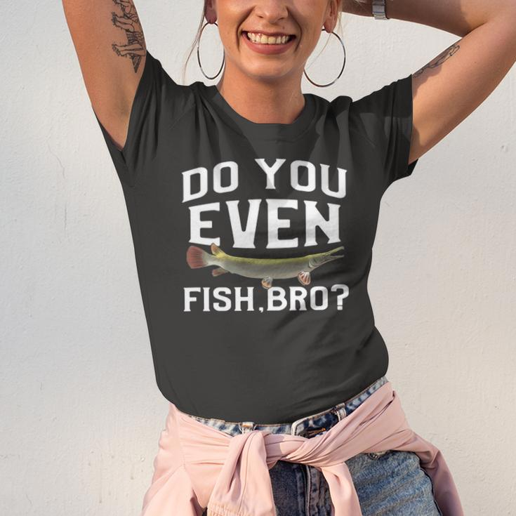 Alligator Gar Fish Saying Freshwater Fishing Jersey T-Shirt