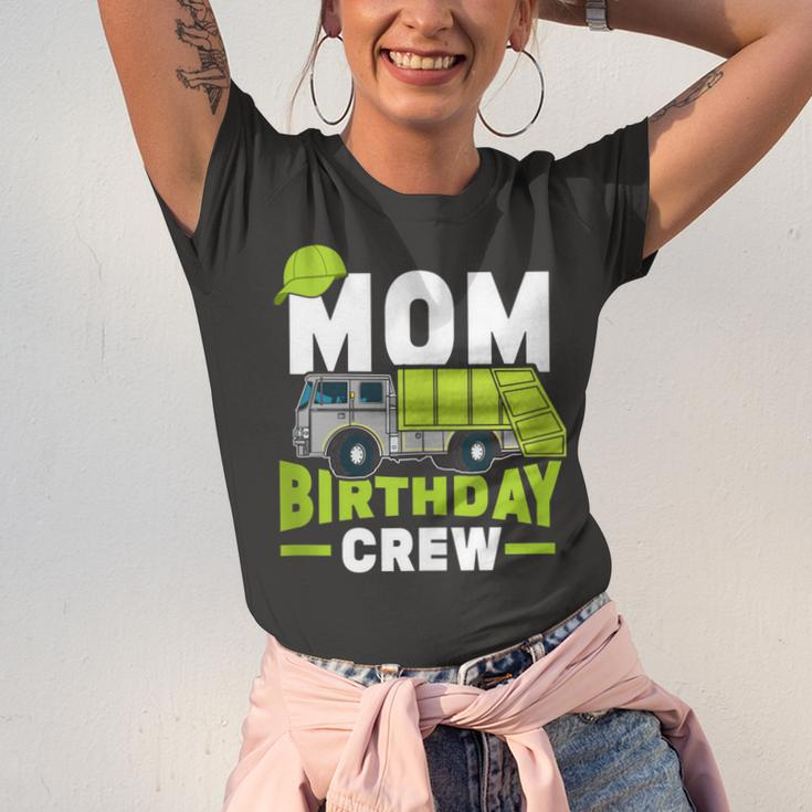 Birthday Party Mom Birthday Crew Garbage Truck Unisex Jersey Short Sleeve Crewneck Tshirt