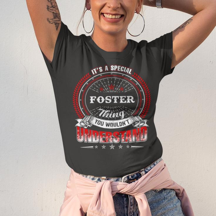 Foster Shirt Family Crest FosterShirt Foster Clothing Foster Tshirt Foster Tshirt Gifts For The Foster Unisex Jersey Short Sleeve Crewneck Tshirt
