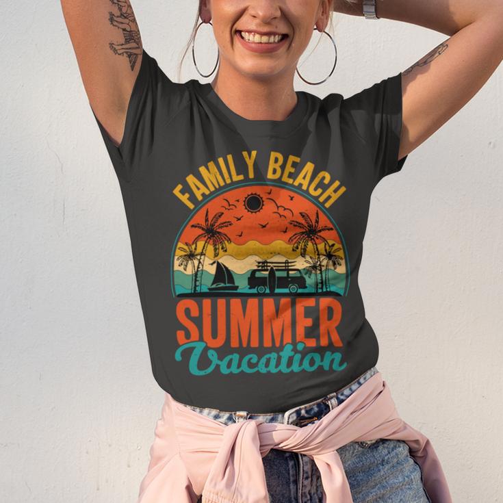 Funny Family Beach Summer Vacation Unisex Jersey Short Sleeve Crewneck Tshirt