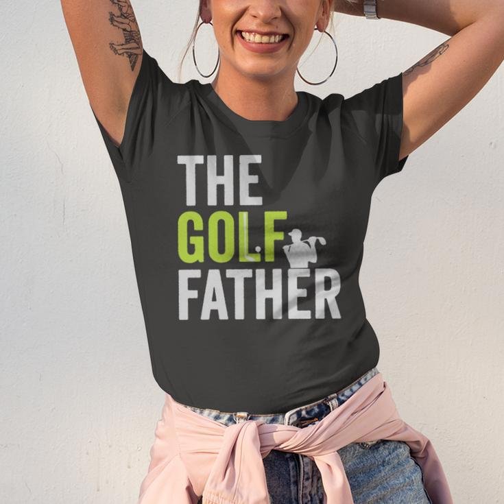 The Golf Father Golffather Golf Lover Golfing Jersey T-Shirt