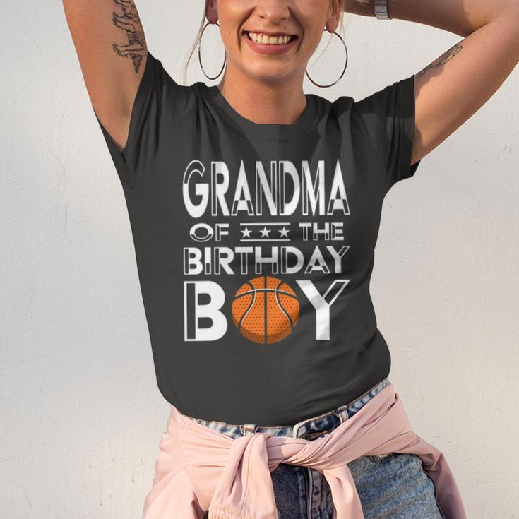 Grandma Of The Birthday Boy Party A Favorite Boy Basketball Jersey T-Shirt