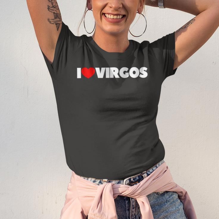 I Love Virgos I Heart Virgos Jersey T-Shirt