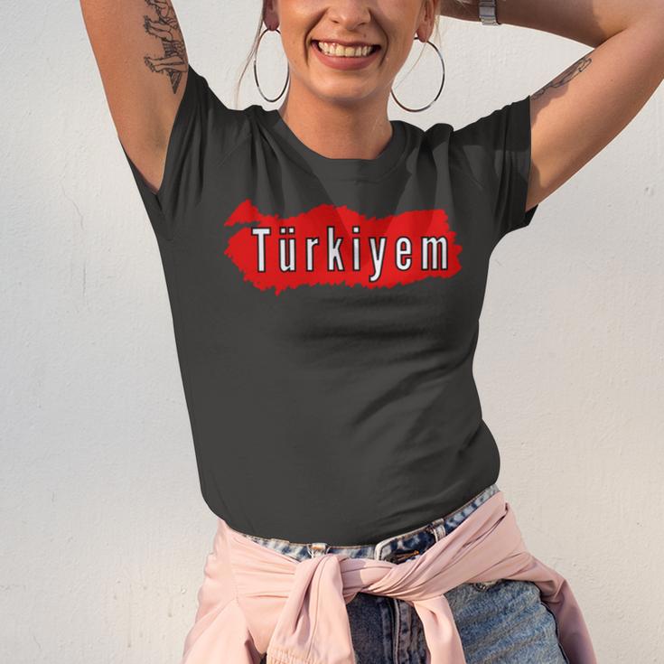 M Turkey Flag Futball Turkish Soccer 9 Shirt Unisex Jersey Short Sleeve Crewneck Tshirt