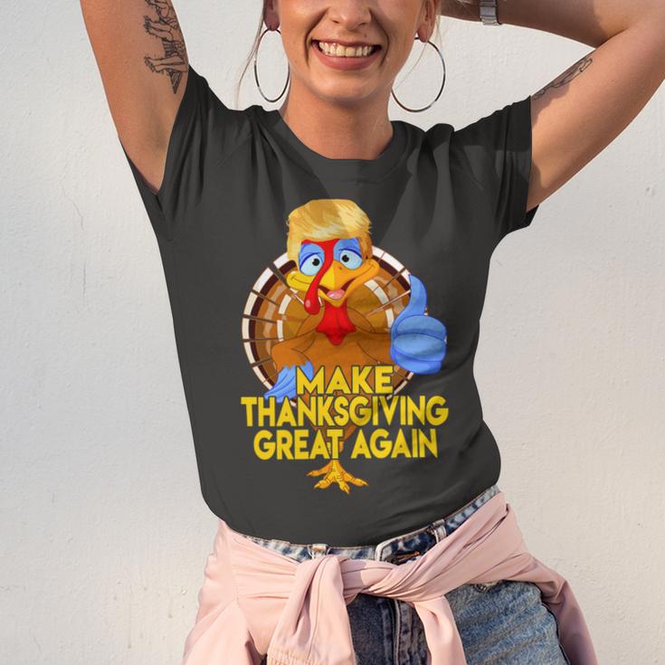 Make Thanksgiving Great Again Funny 2 Shirt Unisex Jersey Short Sleeve Crewneck Tshirt