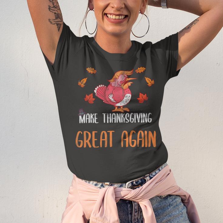 Make Thanksgiving Great Again Funny 5 Shirt Unisex Jersey Short Sleeve Crewneck Tshirt